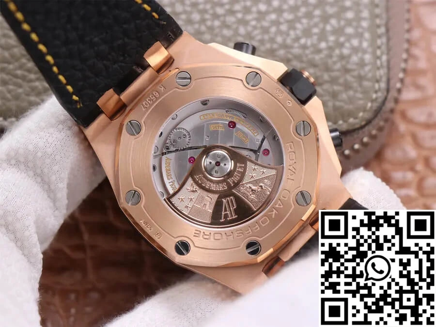 HighQuality Audemars Piguet Royal Oak Offshore 26470OR JF Factory Rose Gold Black Dial 231