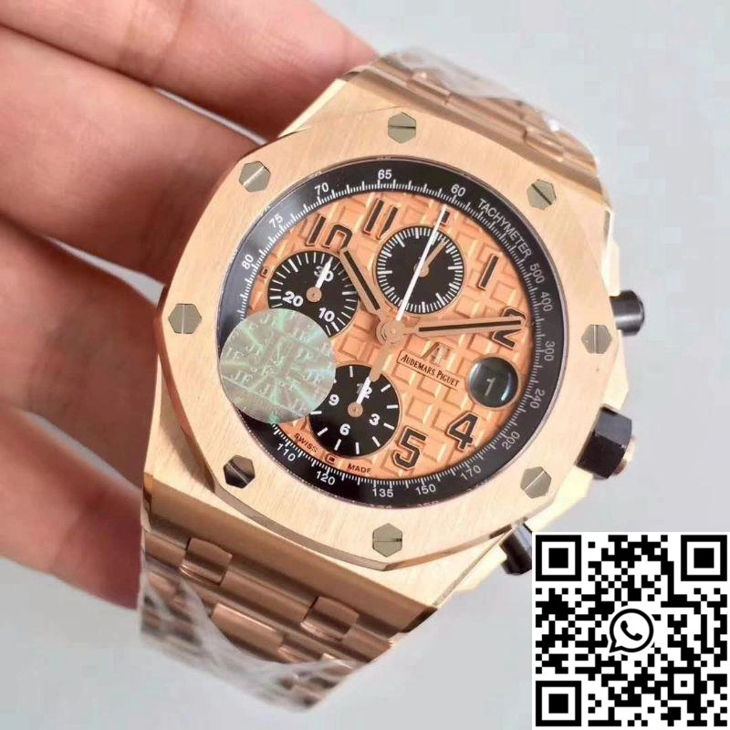 Classic Audemars Piguet Royal Oak Offshore 26470OR.OO.1000OR.01 JF Factory V2 Gold Dial 226