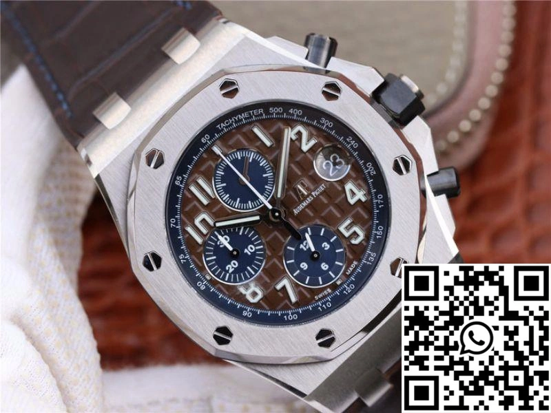 Lightweight Audemars Piguet Royal Oak Offshore 26470ST.OO.A099CR.01 JF Factory Brown Dial 216