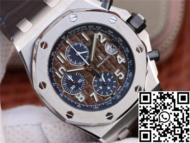 Lightweight Audemars Piguet Royal Oak Offshore 26470ST.OO.A099CR.01 JF Factory Brown Dial 216