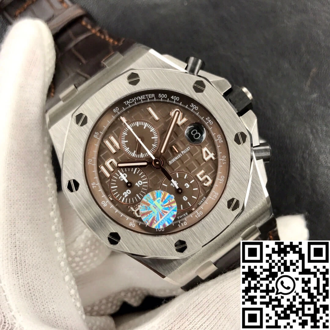 Seasonal Audemars Piguet Royal Oak Offshore 26470ST.OO.A820CR.01 JF Factory Brown Dial 204