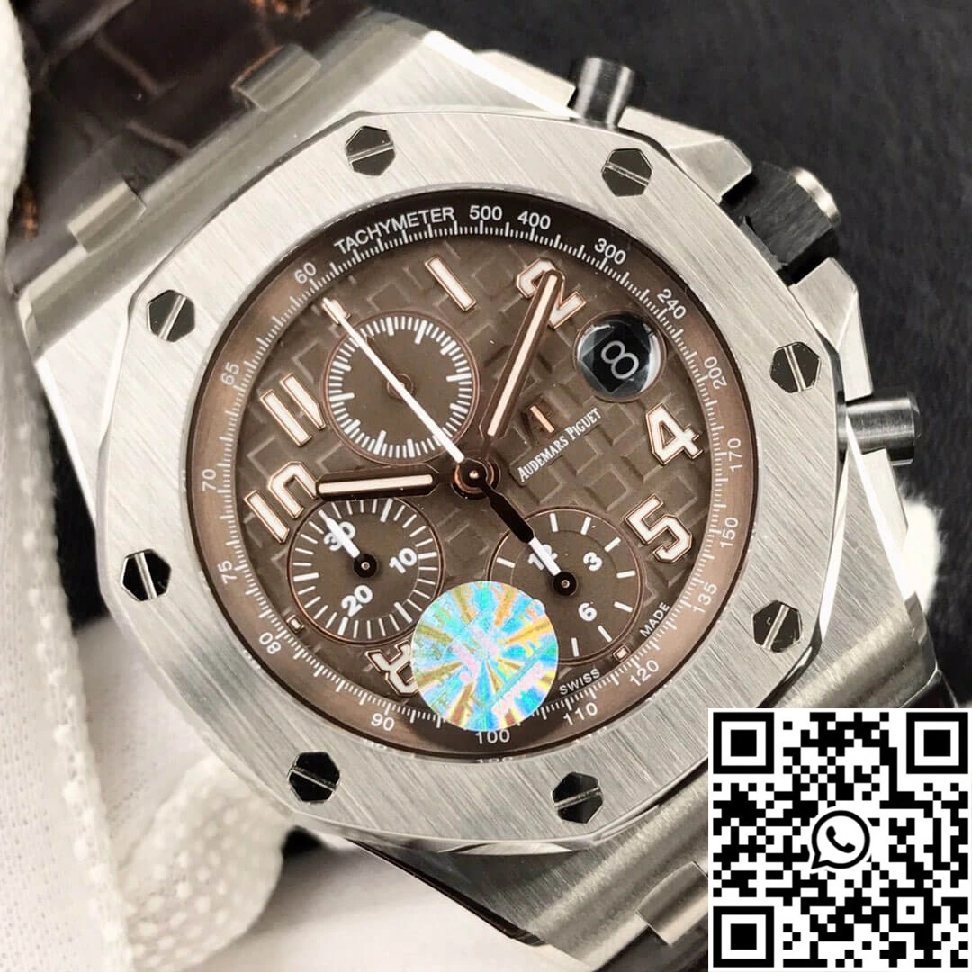 Seasonal Audemars Piguet Royal Oak Offshore 26470ST.OO.A820CR.01 JF Factory Brown Dial 204