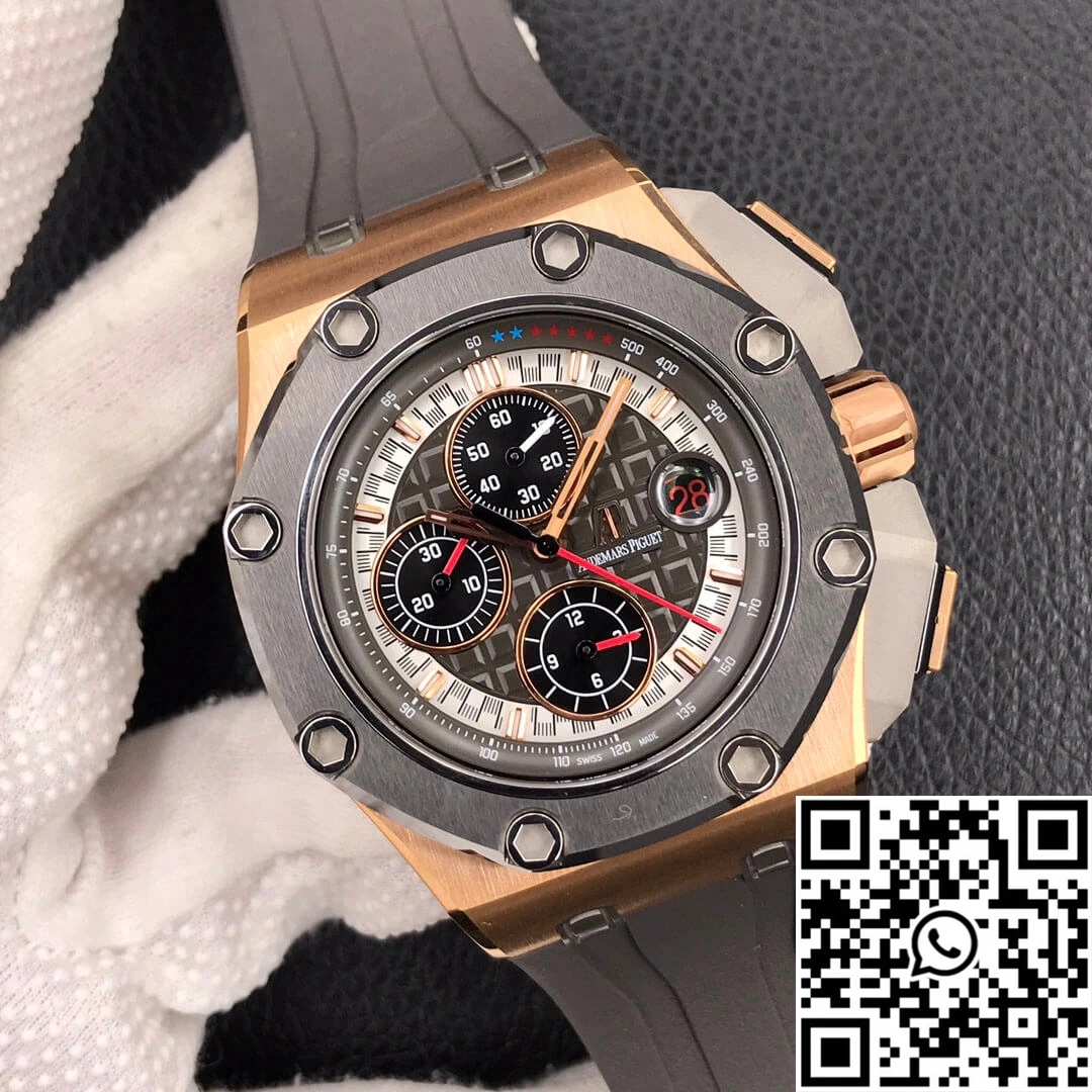 Elegant Audemars Piguet Royal Oak Offshore 26568OM.OO.A004CA.01 JF Factory Dark Grey Dial 263