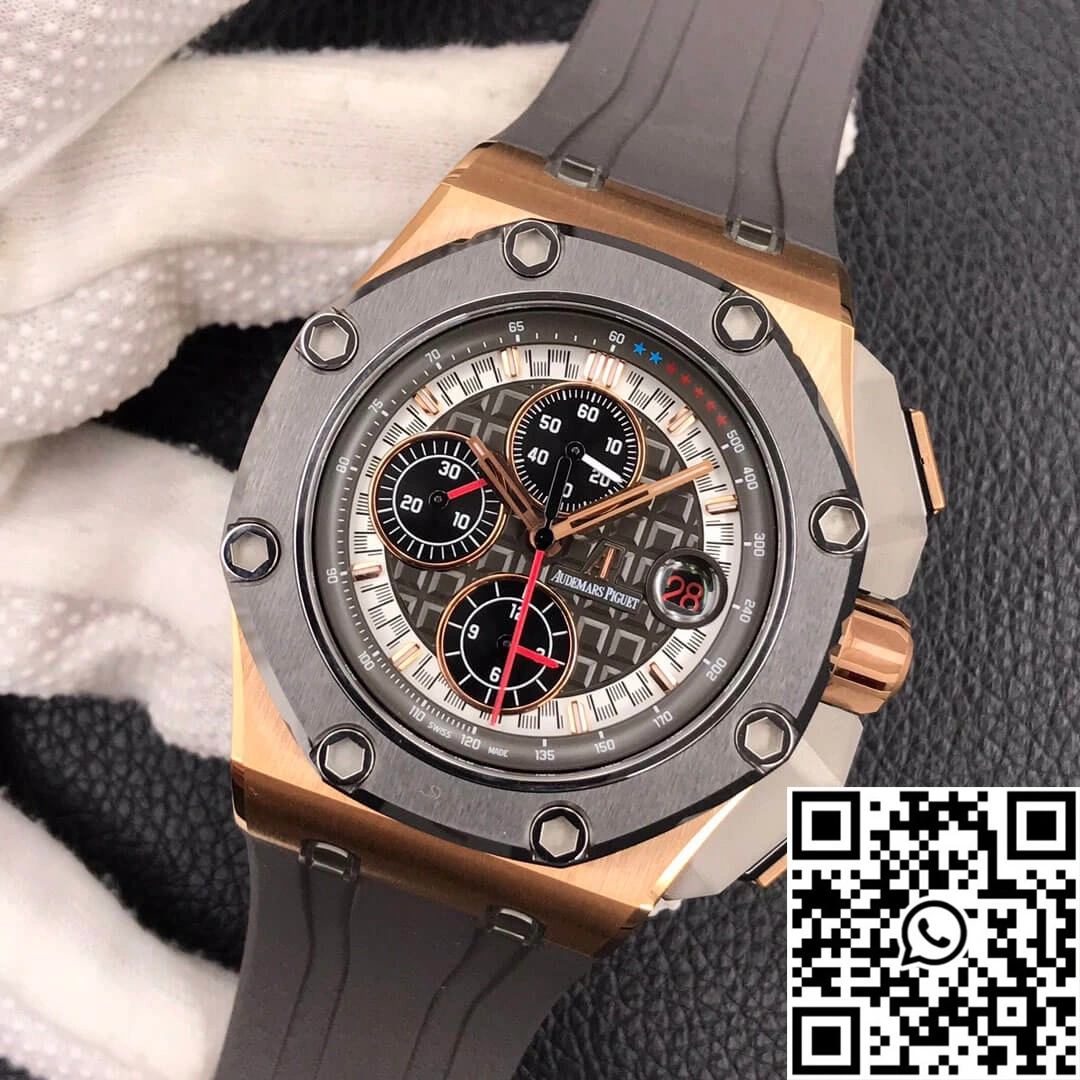 Elegant Audemars Piguet Royal Oak Offshore 26568OM.OO.A004CA.01 JF Factory Dark Grey Dial 263