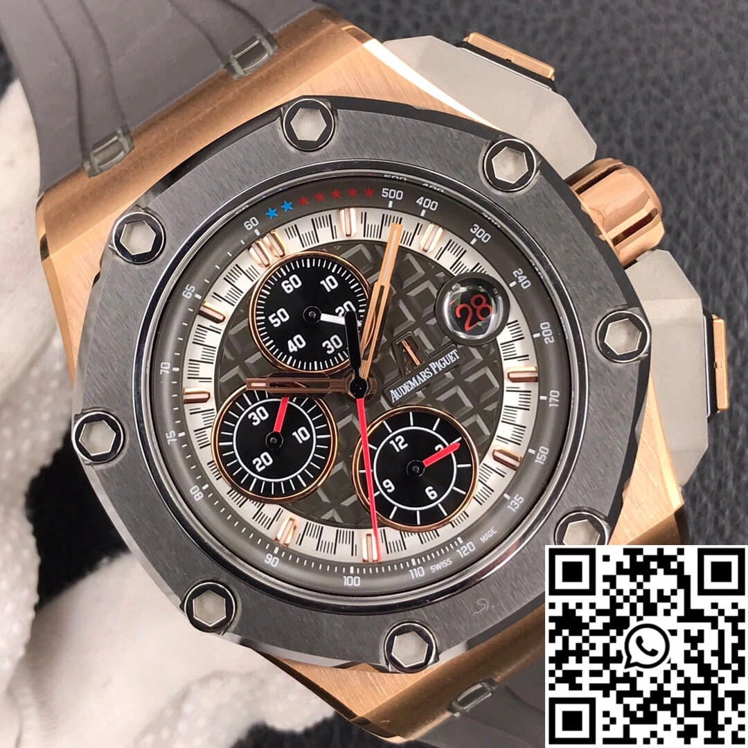Elegant Audemars Piguet Royal Oak Offshore 26568OM.OO.A004CA.01 JF Factory Dark Grey Dial 263