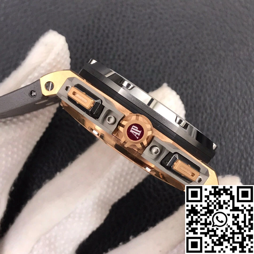 Elegant Audemars Piguet Royal Oak Offshore 26568OM.OO.A004CA.01 JF Factory Dark Grey Dial 263