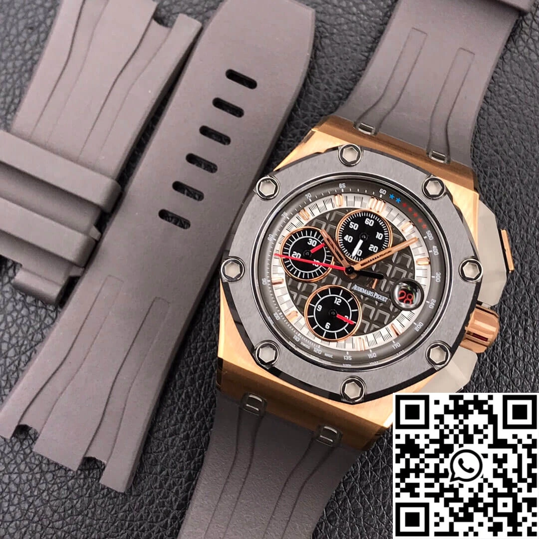Elegant Audemars Piguet Royal Oak Offshore 26568OM.OO.A004CA.01 JF Factory Dark Grey Dial 263