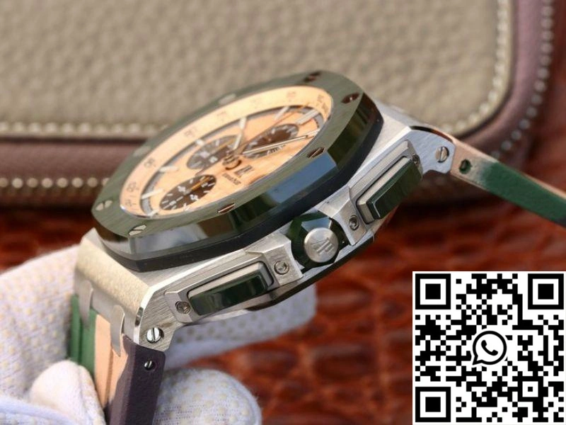Supportive Audemars Piguet Royal Oak Offshore 44MM 26400SO.OO.A054CA.01 JF Factory Beige Dial 224