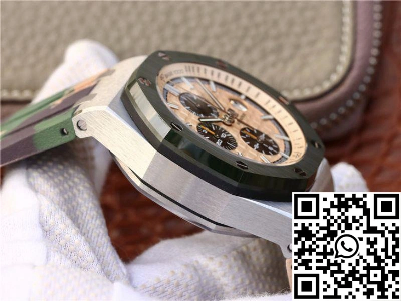 Supportive Audemars Piguet Royal Oak Offshore 44MM 26400SO.OO.A054CA.01 JF Factory Beige Dial 224
