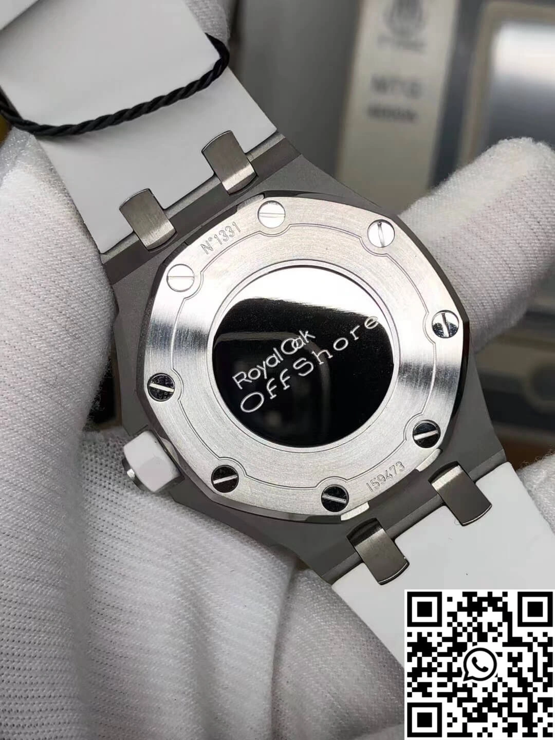 Elegant Audemars Piguet Royal Oak Offshore 67540SK.ZZ.A010CA.01 White Dial 205