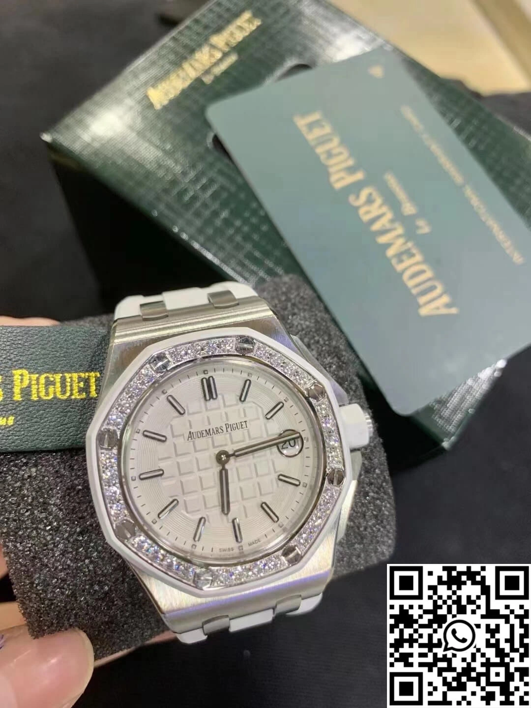 Elegant Audemars Piguet Royal Oak Offshore 67540SK.ZZ.A010CA.01 White Dial 205