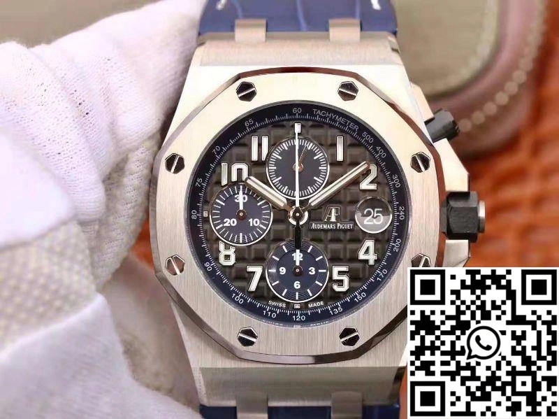 Audemars Piguet Royal Oak Offshore Chronograph 2018 SIHH 26470 JF Factory V2 Black Textured Dial Effortless 230