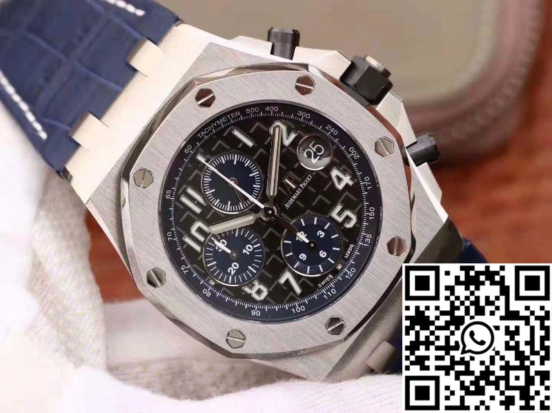 Audemars Piguet Royal Oak Offshore Chronograph 2018 SIHH 26470 JF Factory V2 Black Textured Dial Effortless 230