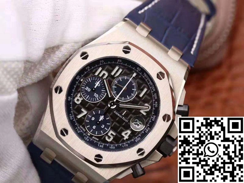 Audemars Piguet Royal Oak Offshore Chronograph 2018 SIHH 26470 JF Factory V2 Black Textured Dial Effortless 230