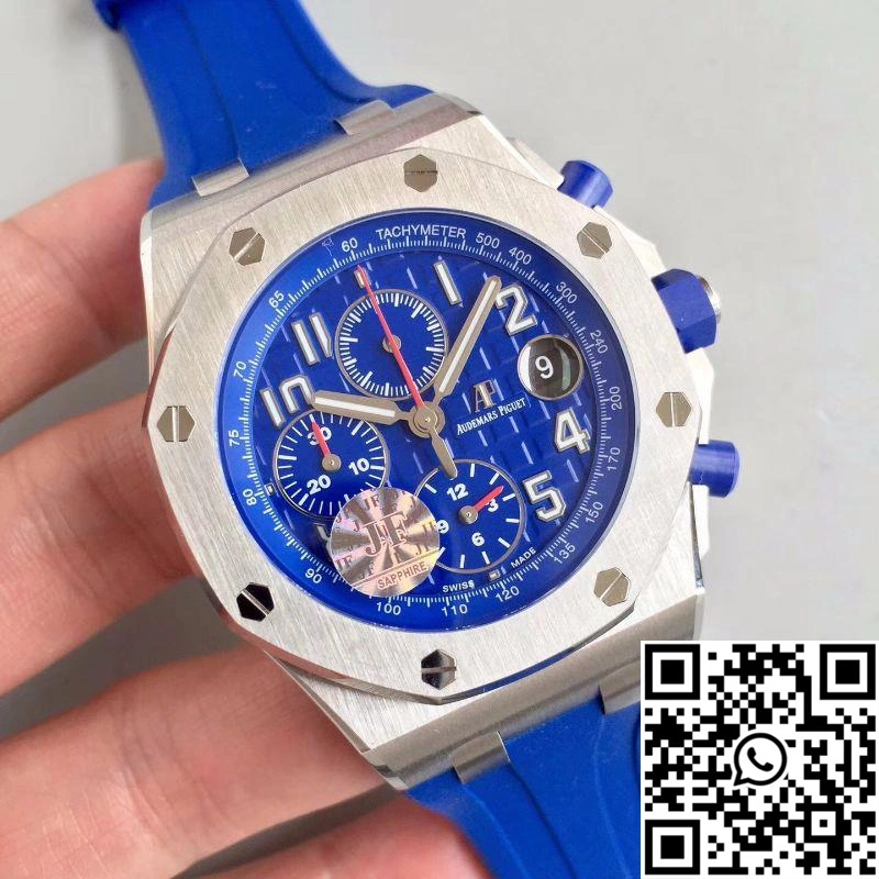GoodFit Audemars Piguet Royal Oak Offshore Chronograph 26470 JF Factory V2 Blue Dial 229
