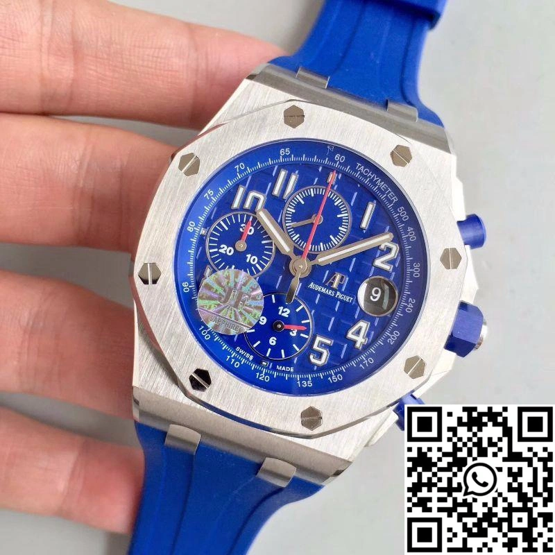 GoodFit Audemars Piguet Royal Oak Offshore Chronograph 26470 JF Factory V2 Blue Dial 229