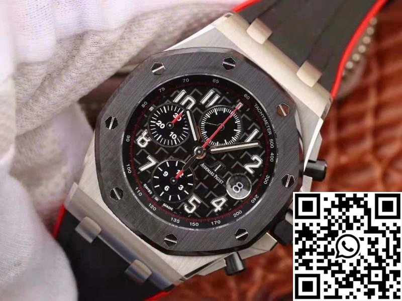Audemars Piguet Royal Oak Offshore Chronograph Edition Dark Knight 26470 JF Factory V2 Black Dial ZipUp 260