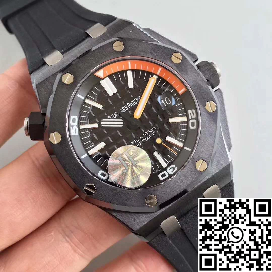 Effortless Audemars Piguet Royal Oak Offshore Diver 15707CE.OO.A002CA.01 JF Factory V5 Black Dial 233