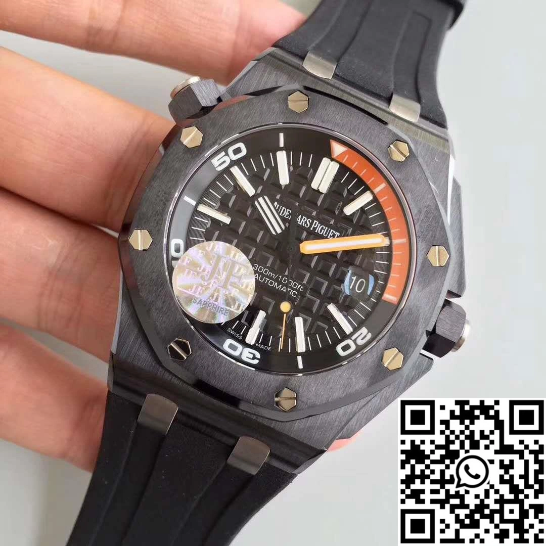 Effortless Audemars Piguet Royal Oak Offshore Diver 15707CE.OO.A002CA.01 JF Factory V5 Black Dial 233