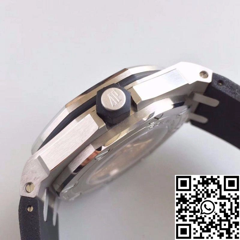 Audemars Piguet Royal Oak Offshore Diver 15710ST.OO.A002CA.01 JF Factory V10 Black Dial SmoothTexture 270