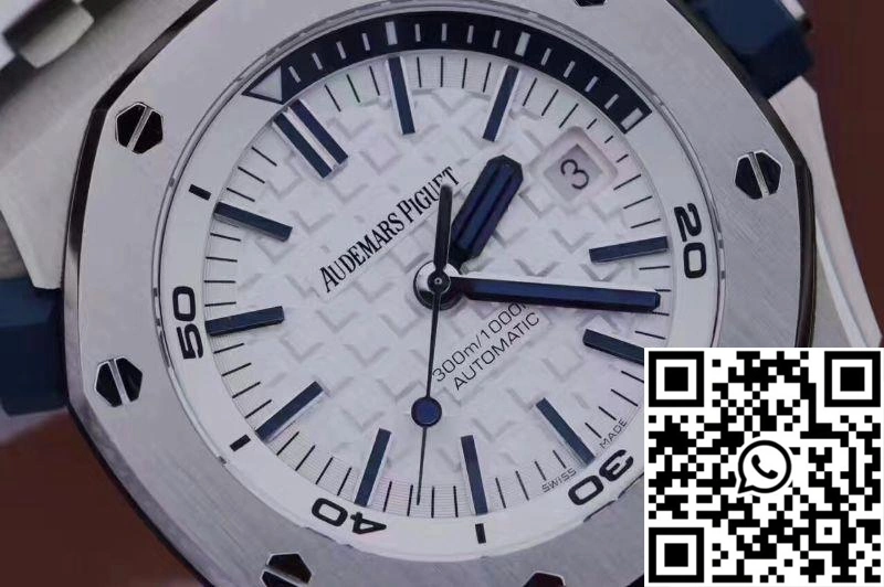 Audemars Piguet Royal Oak Offshore Diver 15710ST.OO.A010CA.01 JF Factory White Dial DailyWear 272