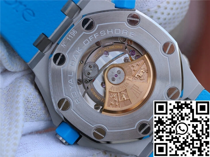 Packable Audemars Piguet Royal Oak Offshore Diver 15710ST.OO.A032CA.01 JF Factory Blue Dial 215