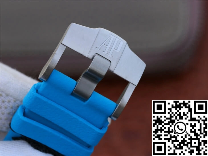 Packable Audemars Piguet Royal Oak Offshore Diver 15710ST.OO.A032CA.01 JF Factory Blue Dial 215