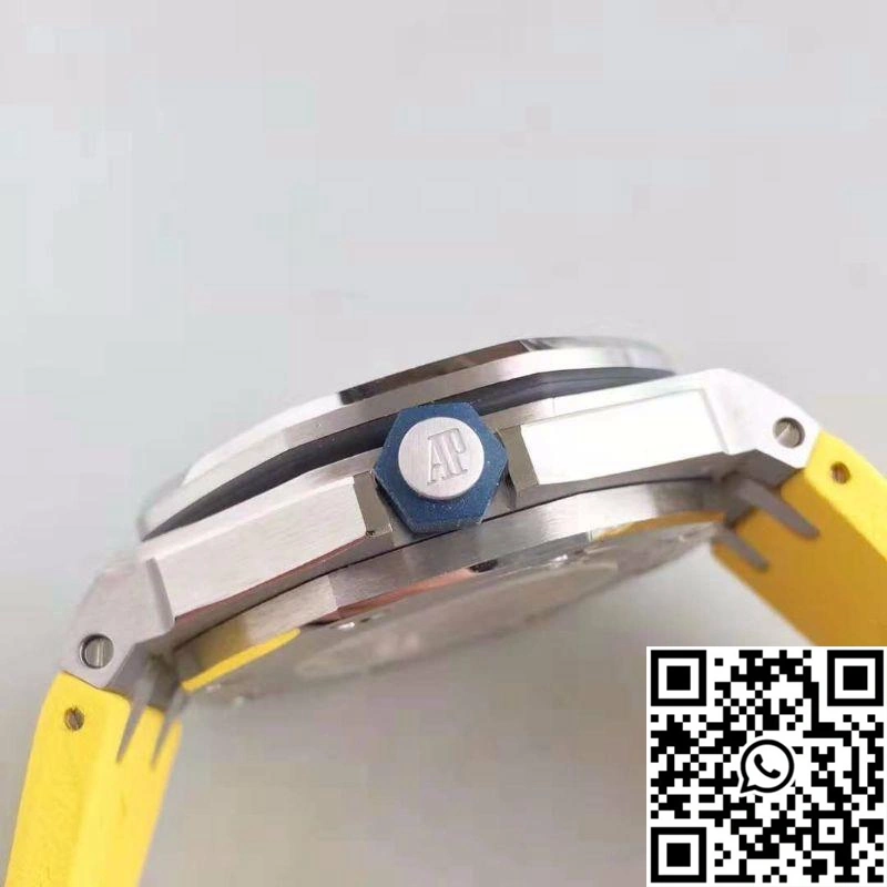 Affordable Audemars Piguet Royal Oak Offshore Diver 15710ST.OO.A051CA.01 JF Factory V3 Yellow Dial 227