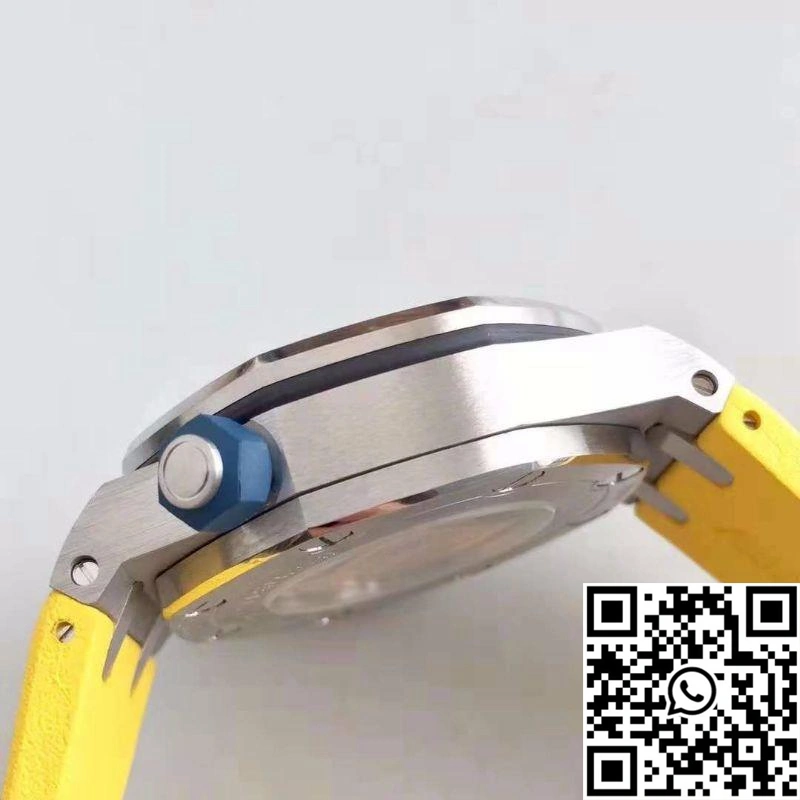 Affordable Audemars Piguet Royal Oak Offshore Diver 15710ST.OO.A051CA.01 JF Factory V3 Yellow Dial 227