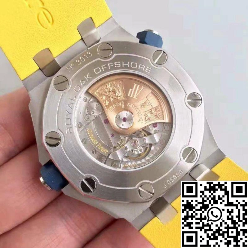 Affordable Audemars Piguet Royal Oak Offshore Diver 15710ST.OO.A051CA.01 JF Factory V3 Yellow Dial 227