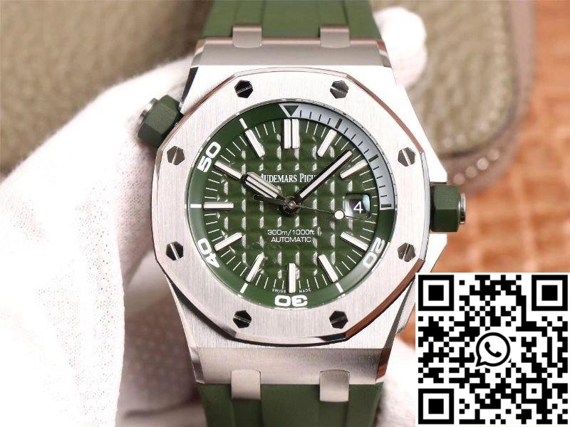 Trendy Audemars Piguet Royal Oak Offshore Diver 15710ST.OO.A052CA.01 JF Factory 218