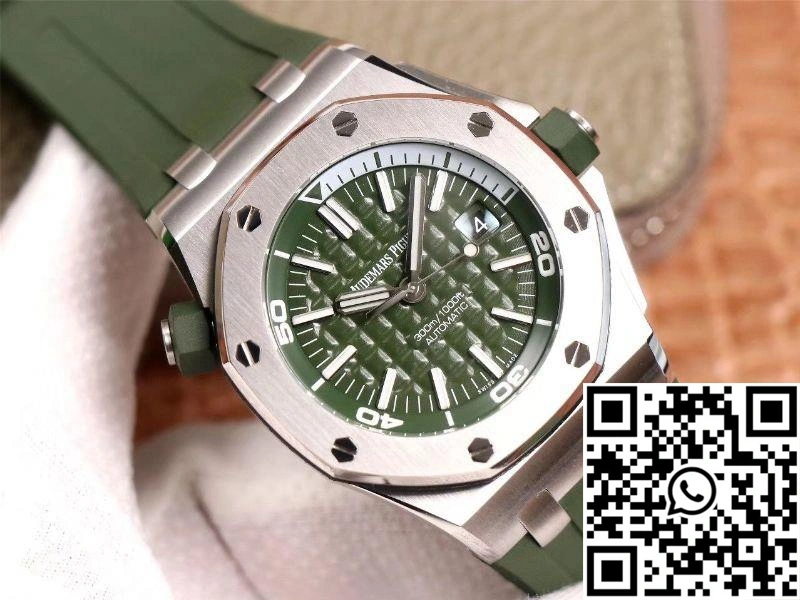 Trendy Audemars Piguet Royal Oak Offshore Diver 15710ST.OO.A052CA.01 JF Factory 218