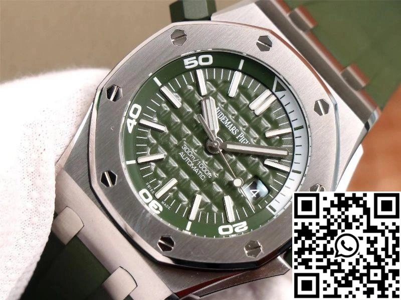 Trendy Audemars Piguet Royal Oak Offshore Diver 15710ST.OO.A052CA.01 JF Factory 218