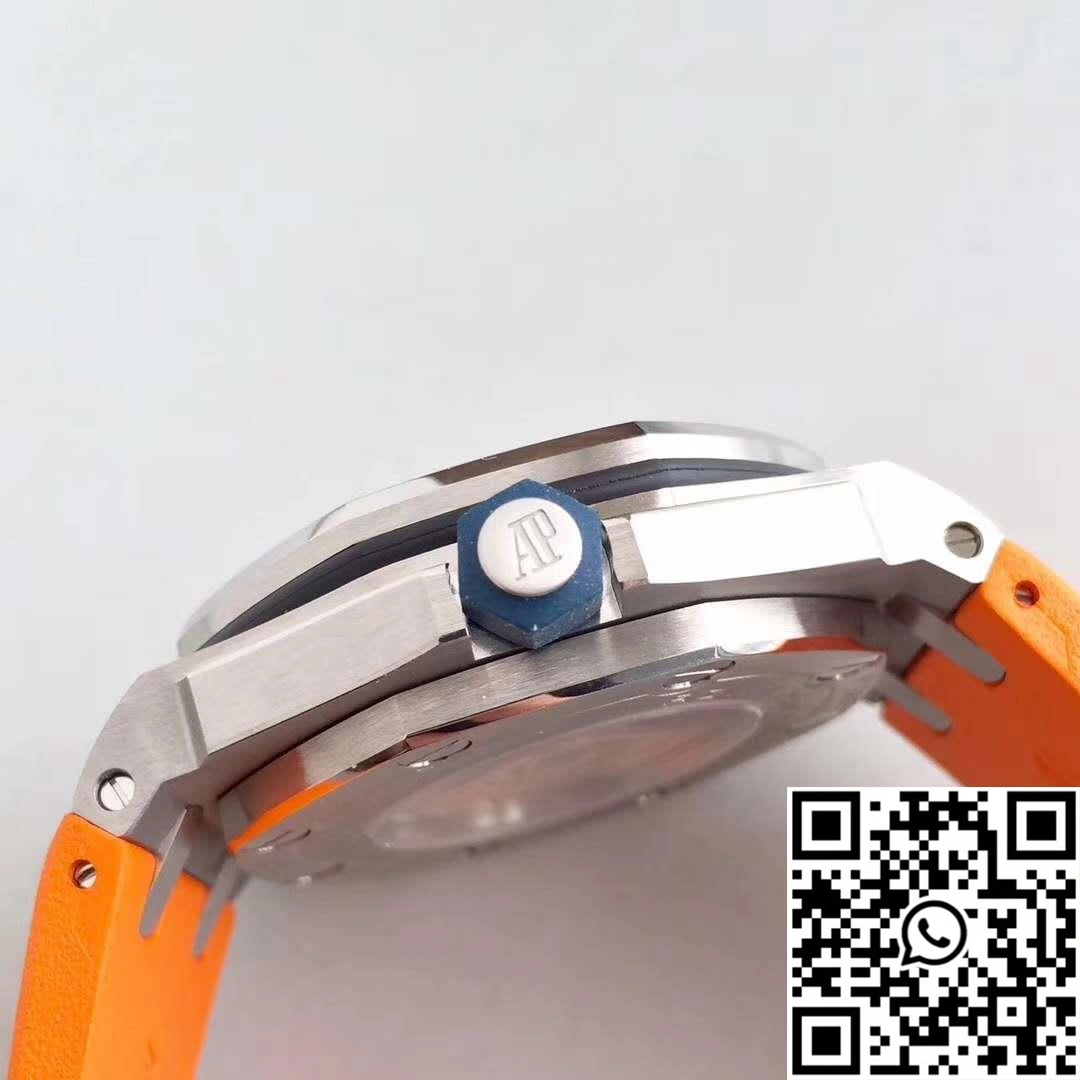 NewStyle Audemars Piguet Royal Oak Offshore Diver 15710ST.OO.A070CA.01 JF Factory V3 Orange Dial 258