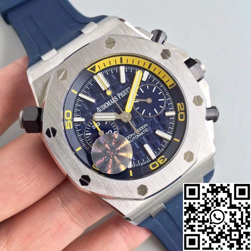Audemars Piguet Royal Oak Offshore Diver Chronograph 26703ST.OO.A027CA.01 JF Factory Blue Dial Colorful 220