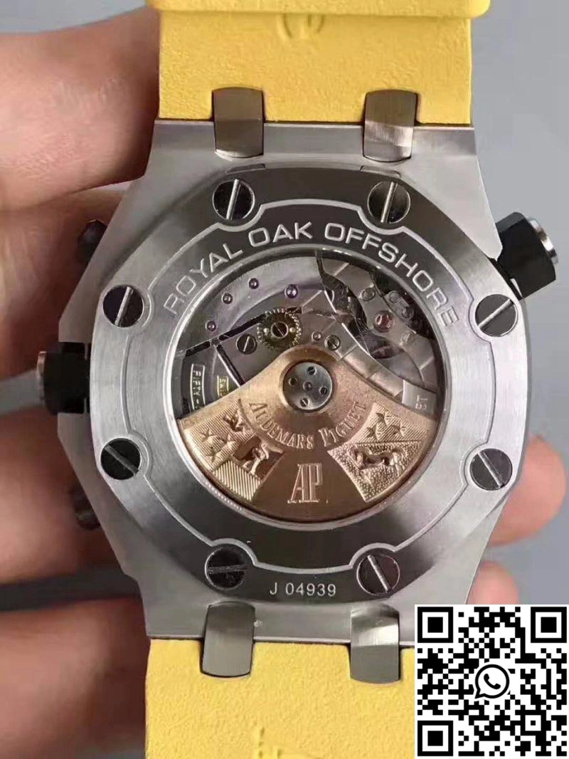 Audemars Piguet Royal Oak Offshore Diver Chronograph 26703ST.OO.A051CA.01 JF Factory Yellow Dial TechFriendly 253
