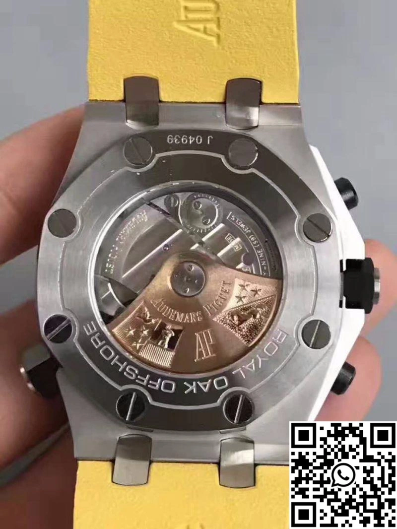 Audemars Piguet Royal Oak Offshore Diver Chronograph 26703ST.OO.A051CA.01 JF Factory Yellow Dial TechFriendly 253