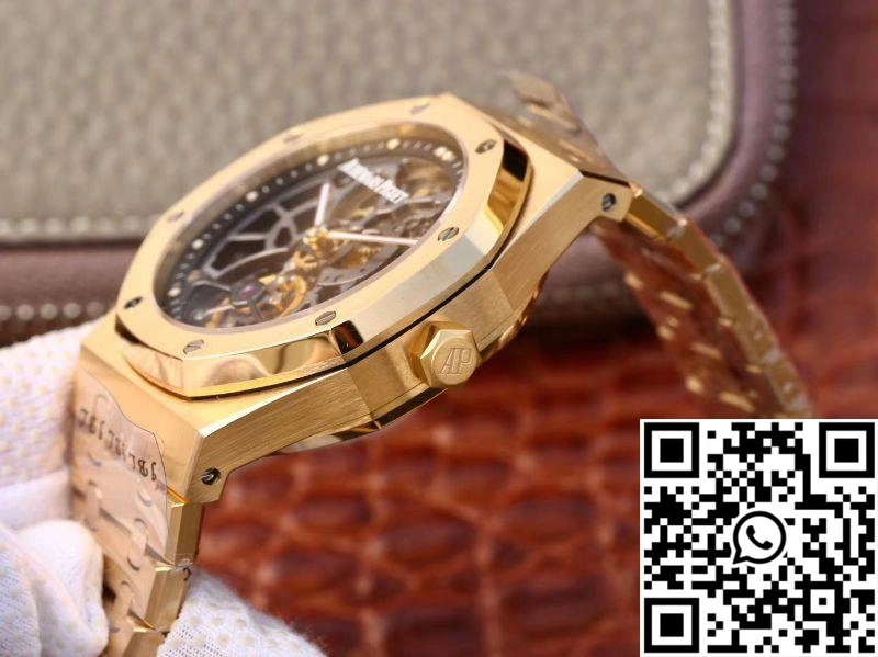 Audemars Piguet Royal Oak Offshore Diver Tourbillon 15407OR.OO.1220ST.01 JF Factory Skeleton Dial FlexibleFit 194
