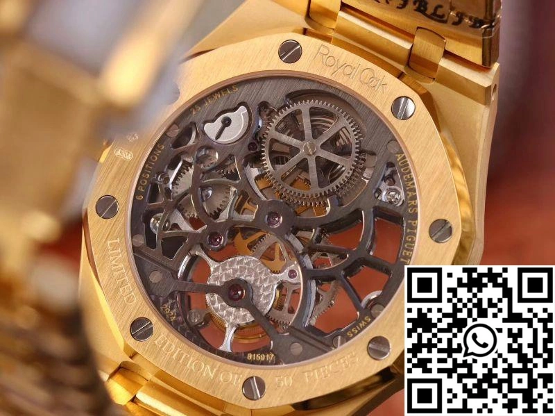 Audemars Piguet Royal Oak Offshore Diver Tourbillon 15407OR.OO.1220ST.01 JF Factory Skeleton Dial FlexibleFit 194