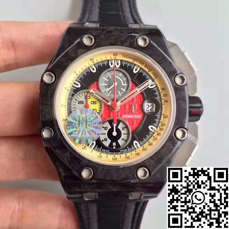 Audemars Piguet Royal Oak Offshore Grand Prix 26290IO.OO.A001VE.01 JF Factory V3 Red Dial Durable 251