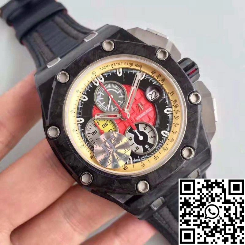 Audemars Piguet Royal Oak Offshore Grand Prix 26290IO.OO.A001VE.01 JF Factory V3 Red Dial Durable 251
