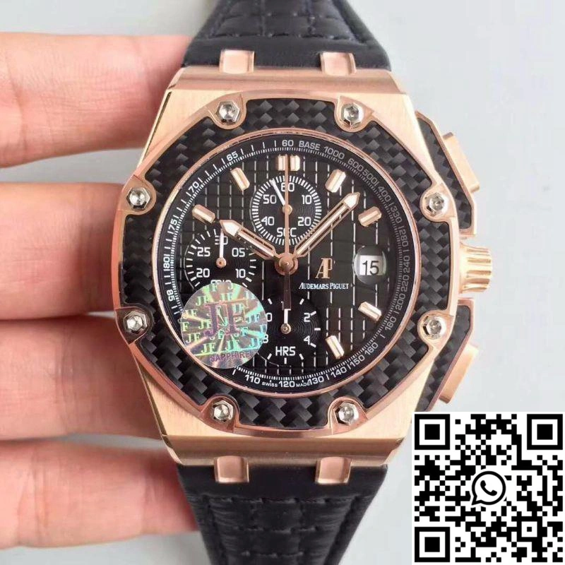 Audemars Piguet Royal Oak Offshore Juan Pablo Montoya 26030RO.00.D001IN.01 JF Factory V2 Black Dial Durable 201