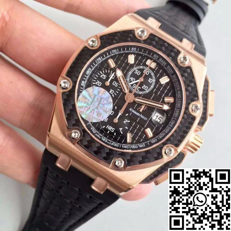 Audemars Piguet Royal Oak Offshore Juan Pablo Montoya 26030RO.00.D001IN.01 JF Factory V2 Black Dial Durable 201