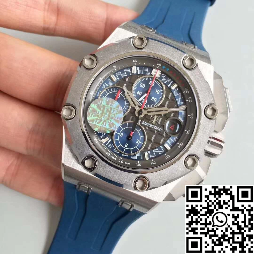 WellDesigned Audemars Piguet Royal Oak Offshore Michael Schumacher 26568PM.OO.A021CA.01 JF Factory V8 Dark Grey Dial 234