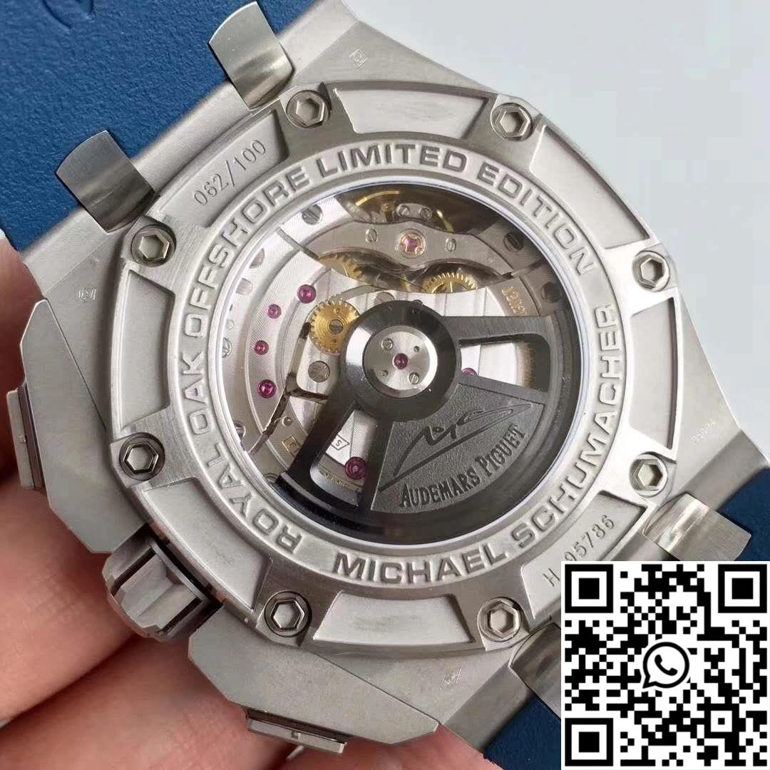 WellDesigned Audemars Piguet Royal Oak Offshore Michael Schumacher 26568PM.OO.A021CA.01 JF Factory V8 Dark Grey Dial 234