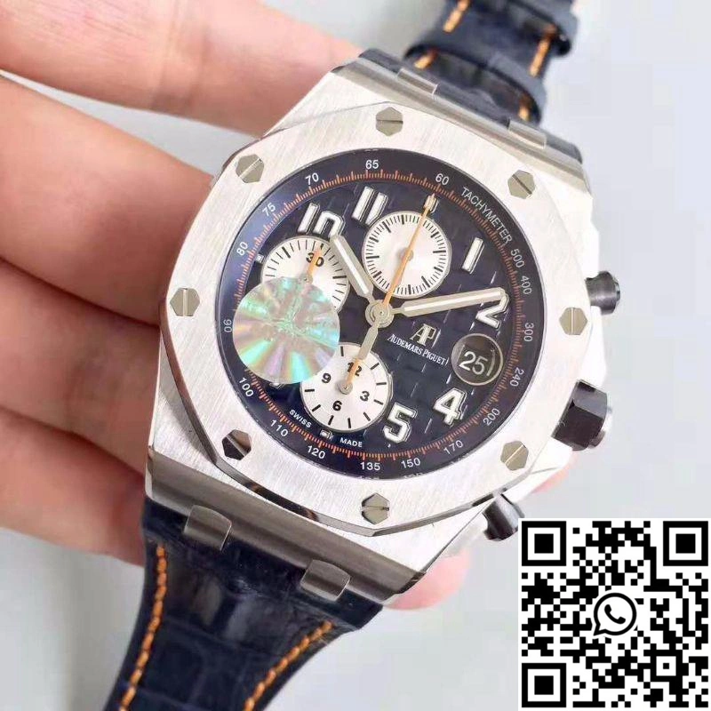 Sleek Audemars Piguet Royal Oak Offshore Navy 26470ST.OO.A027CA.01 JF Factory V2 Blue Dial 271