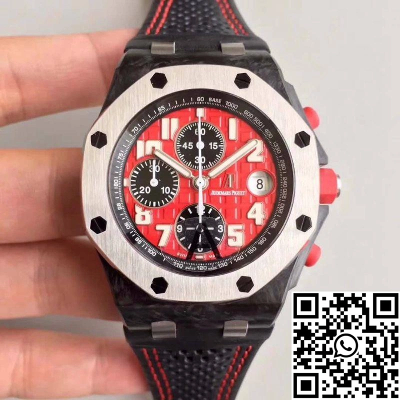 Audemars Piguet Royal Oak Offshore Singapore GP F1 26190OS.OO.D003CU.01 JF Factory Red Dial Versatile 200