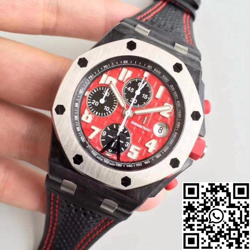 Audemars Piguet Royal Oak Offshore Singapore GP F1 26190OS.OO.D003CU.01 JF Factory Red Dial Versatile 200