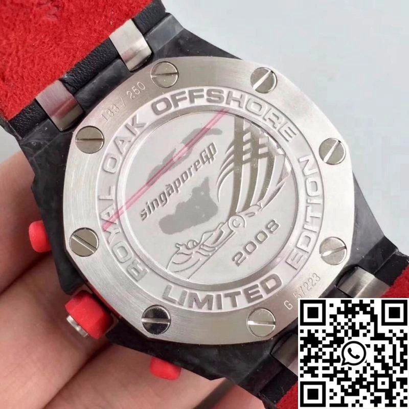 Audemars Piguet Royal Oak Offshore Singapore GP F1 26190OS.OO.D003CU.01 JF Factory Red Dial Versatile 200
