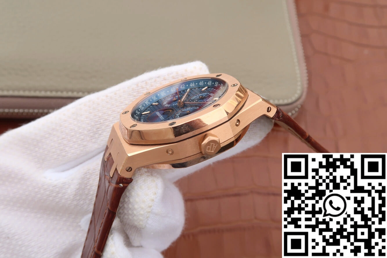 Comfortable Audemars Piguet Royal Oak Perpetual Calendar 26574 JF Factory Blue Dial 150